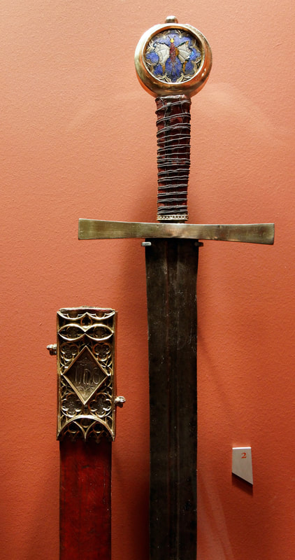 Image of the sword of St. George.  Image link to Design resources.